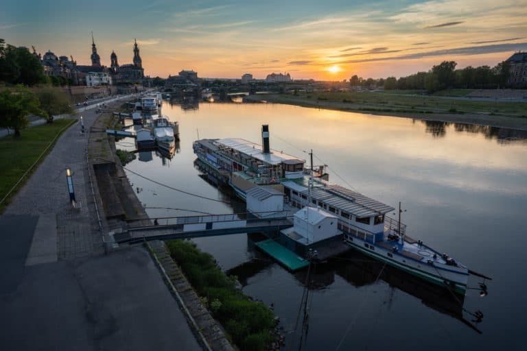 Skyline von Großraum Dresden