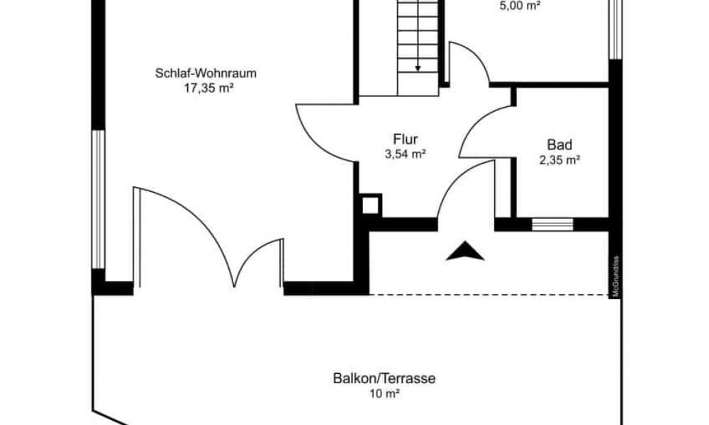 Grundriss Obergeschoss